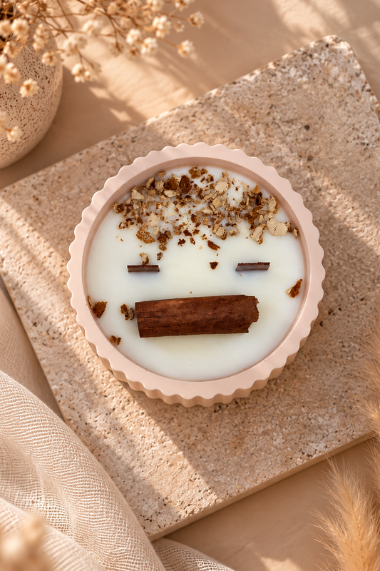 Vela de Canela y Naranja