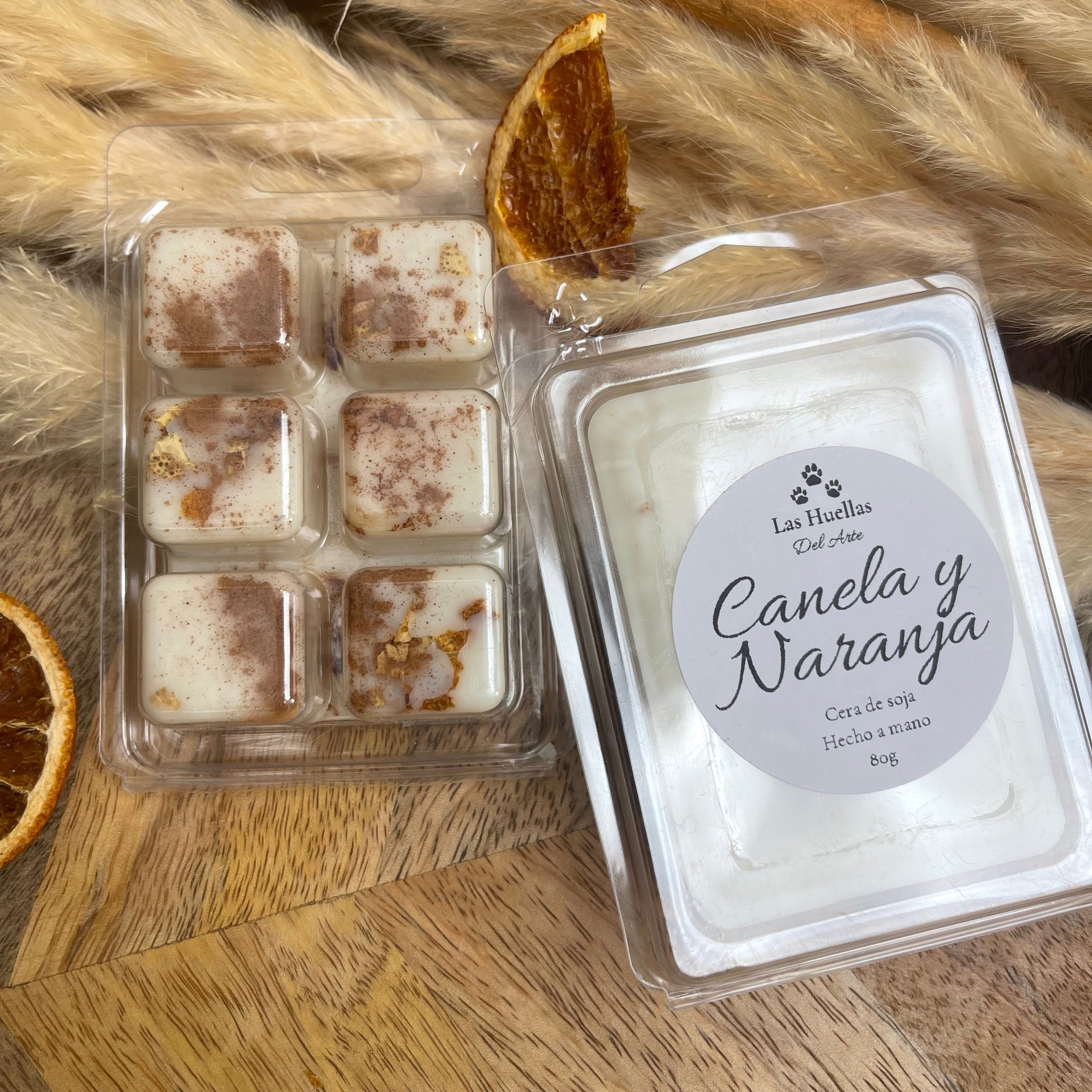 Wax Melts Canela y Naranja