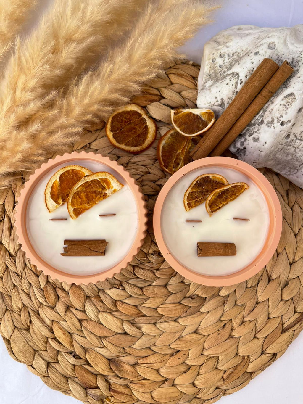 Vela de Canela y Naranja