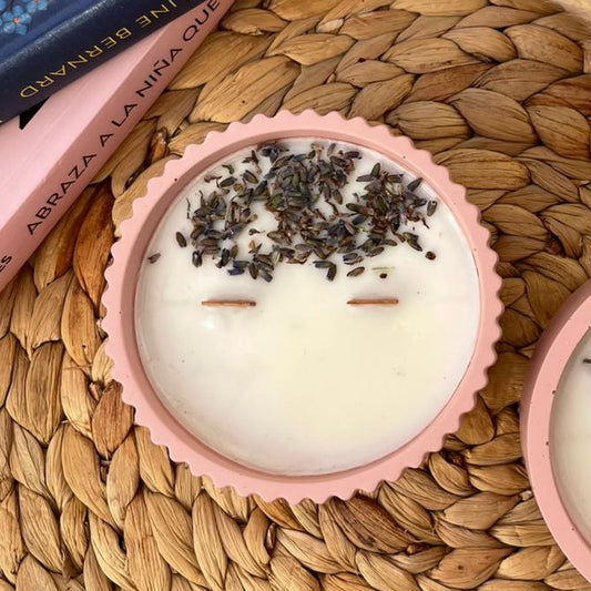Vela de Lavanda