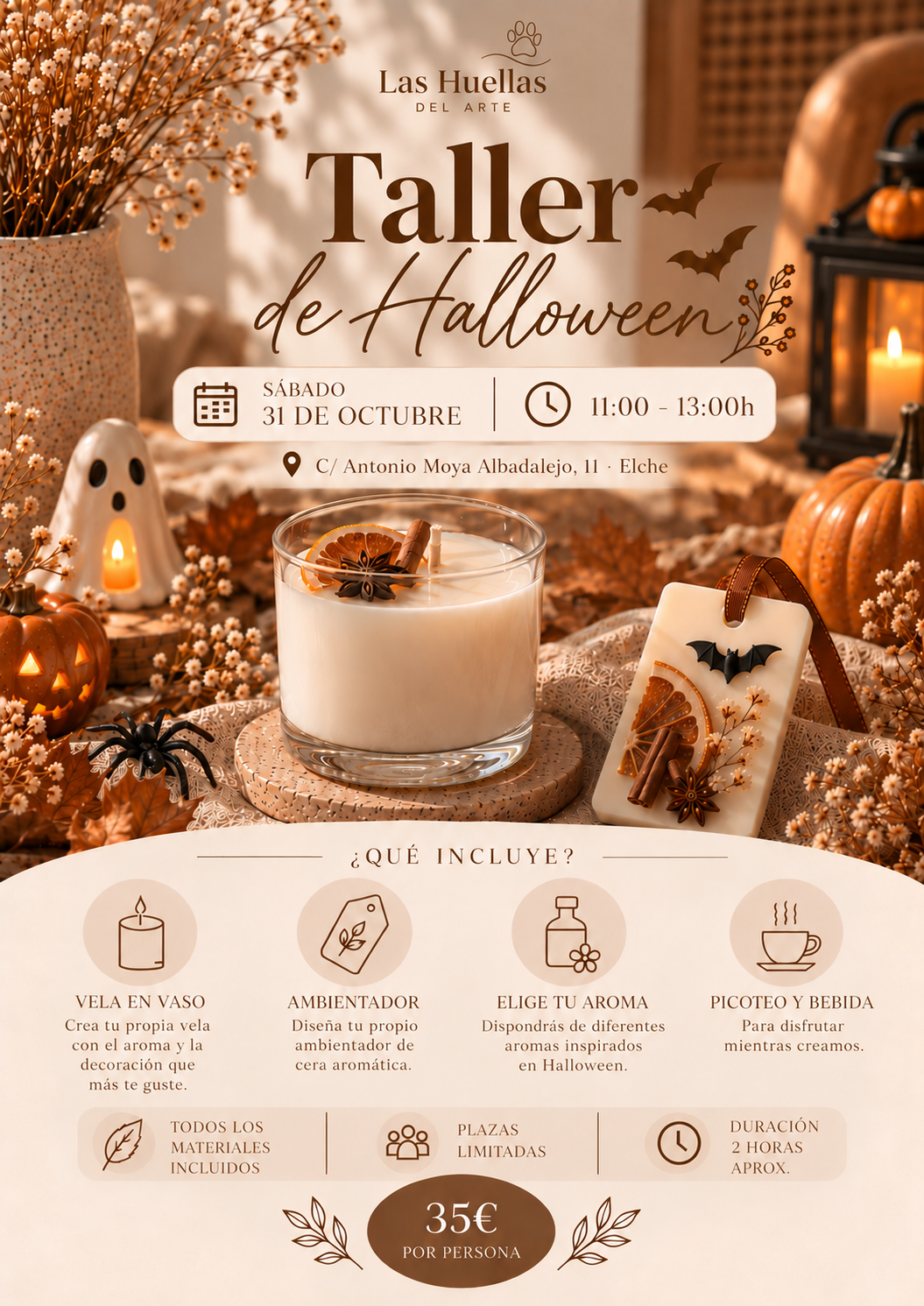 Taller de Halloween · 31 de octubre Mañana