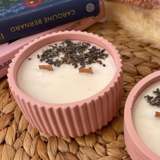 Vela de Lavanda