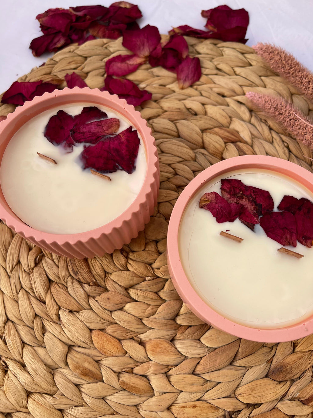 Vela de Fresa y Nata