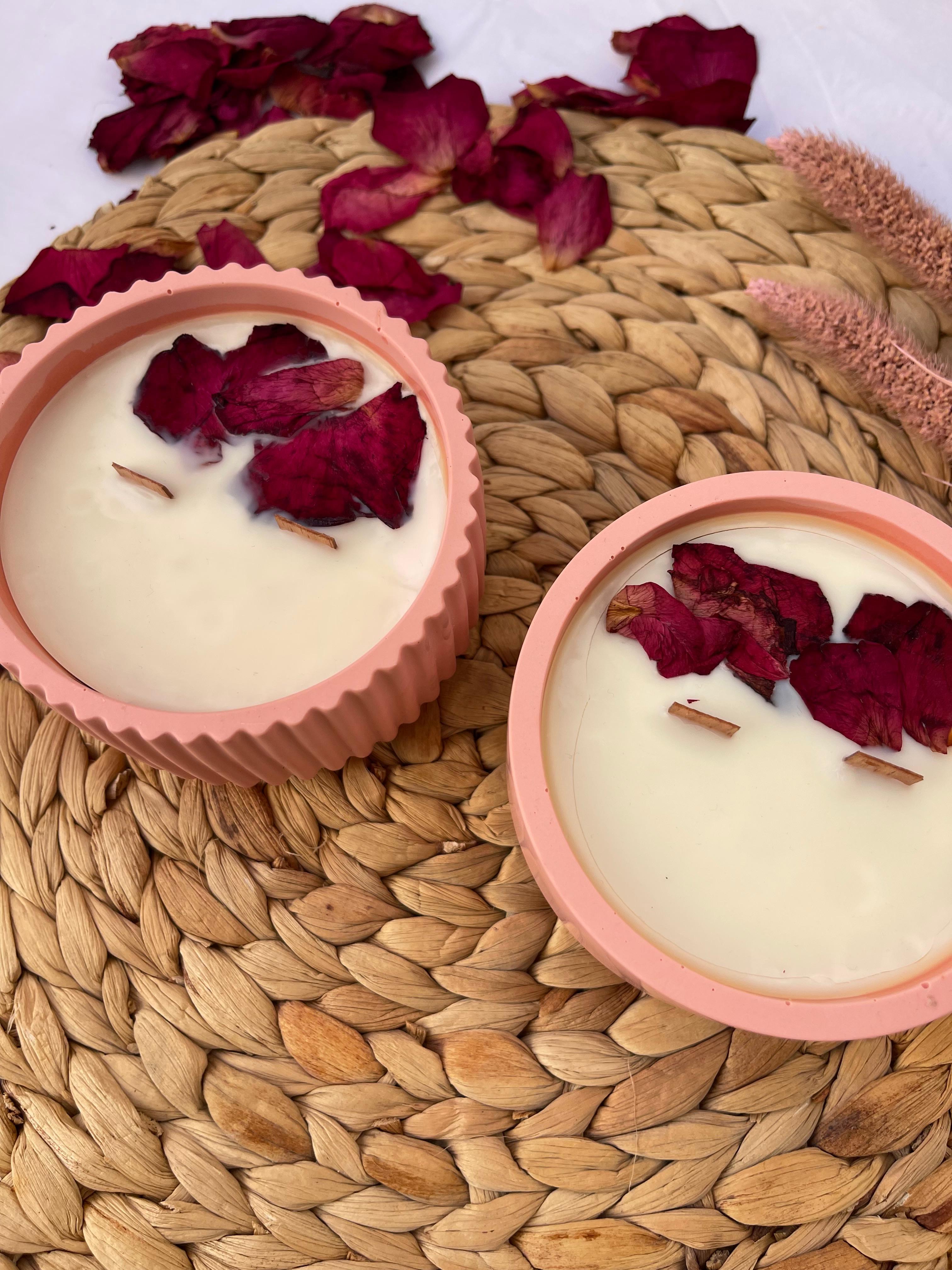 Vela de Fresa y Nata