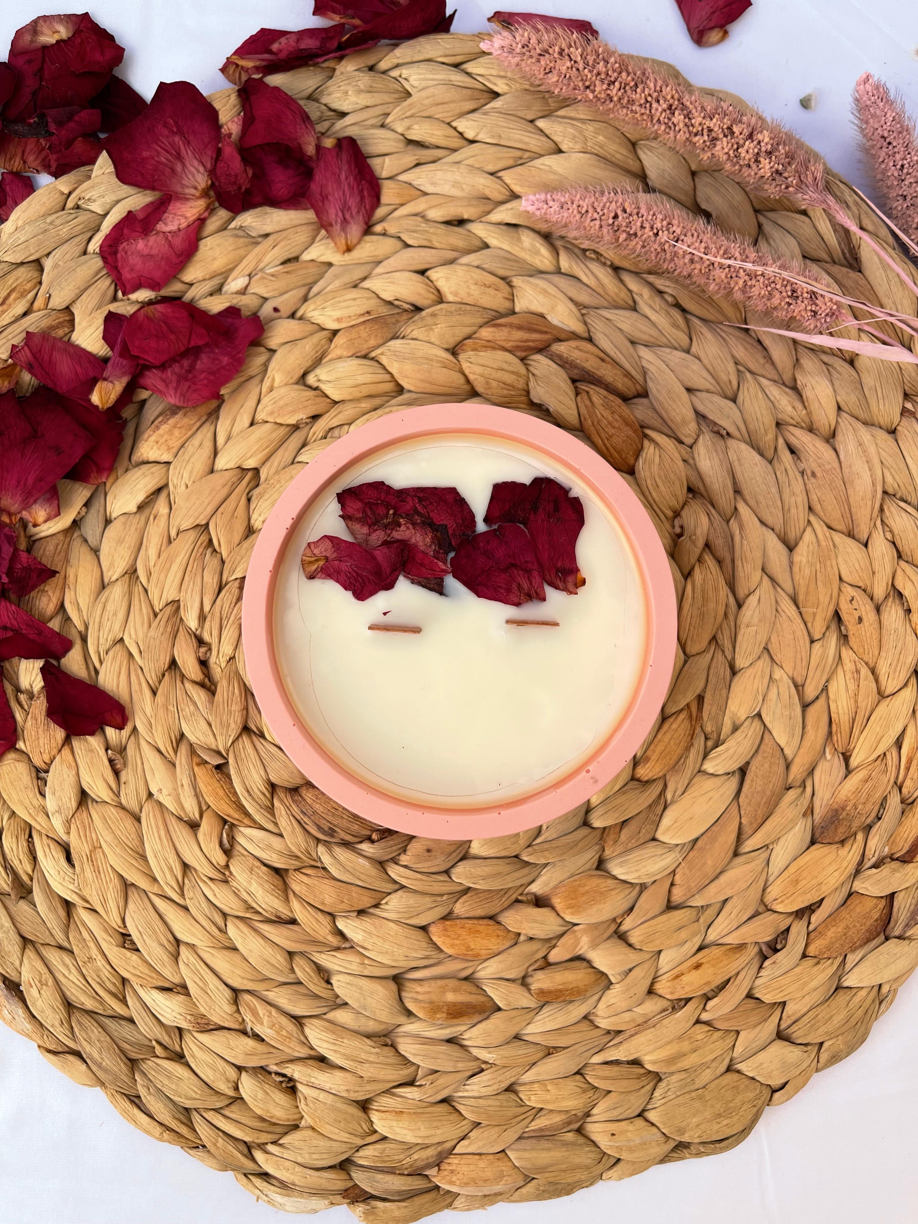 Vela de Fresa y Nata