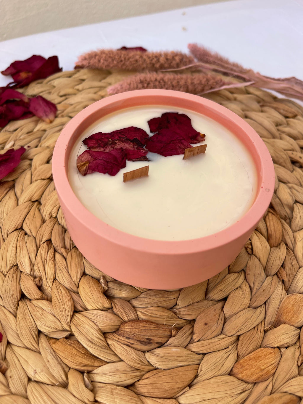 Vela de Fresa y Nata