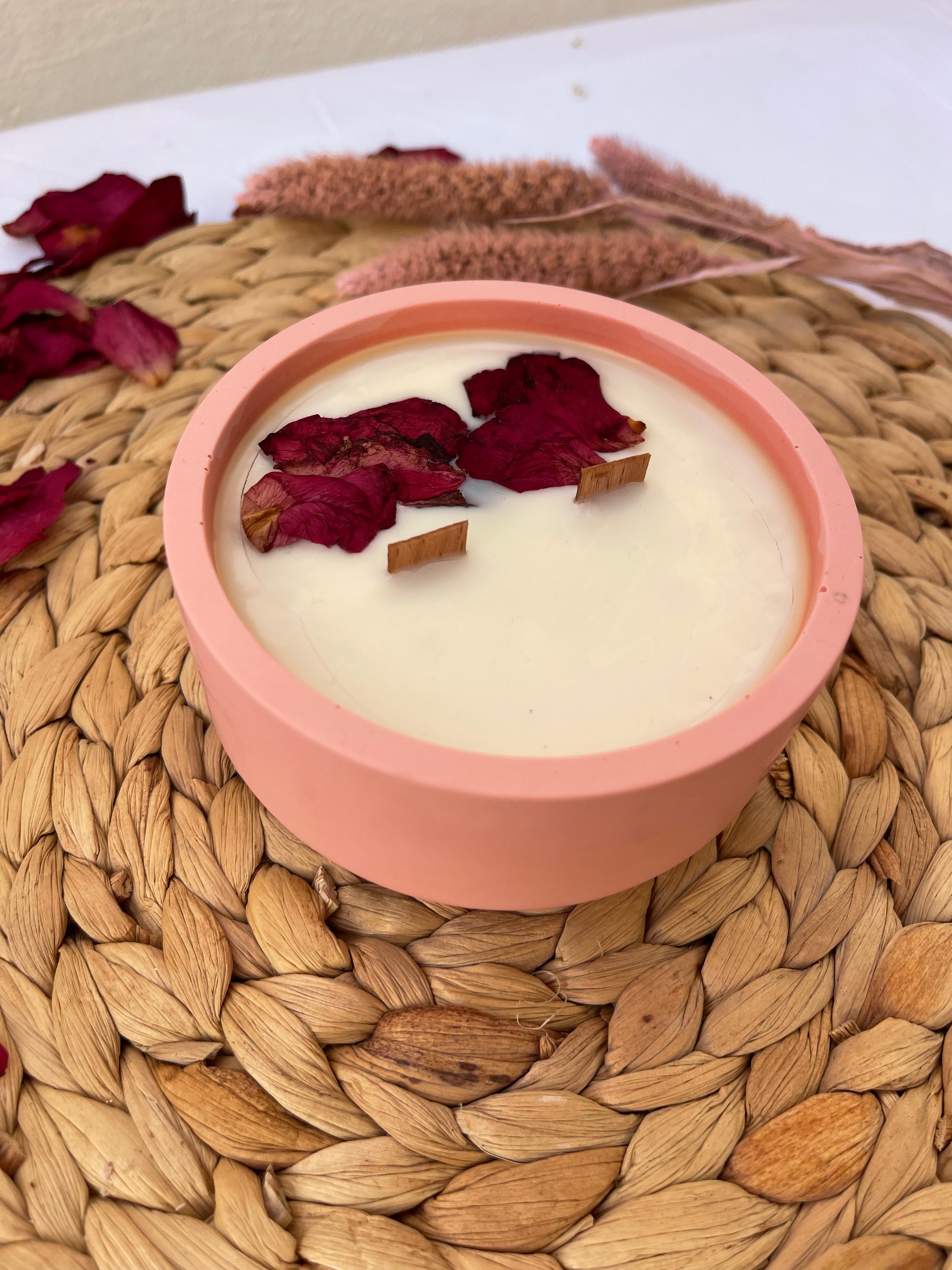 Vela de Fresa y Nata