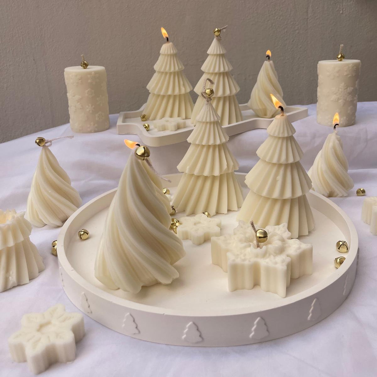 Bandeja Redonda Navideña