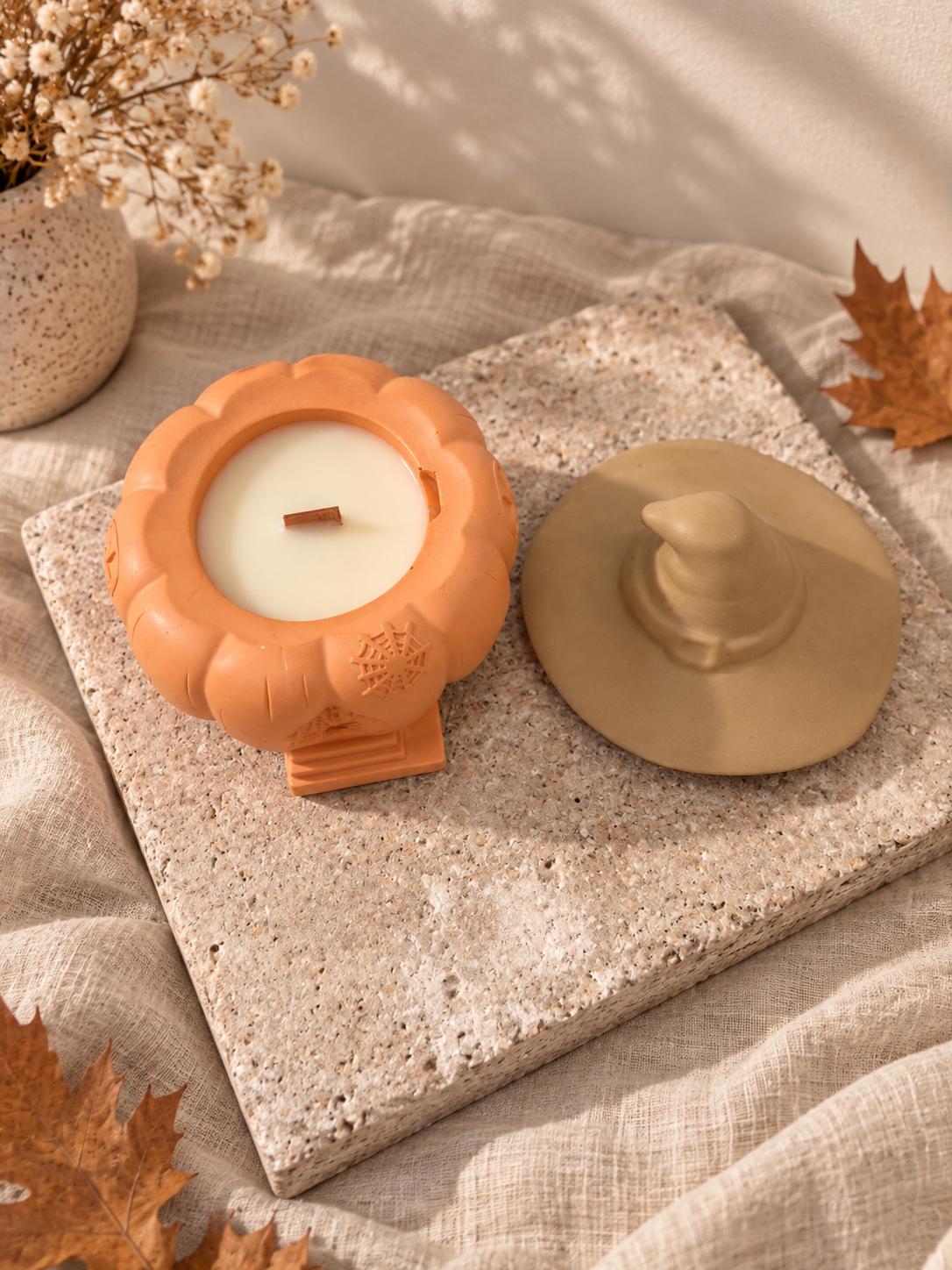 Calabaza con gorrito