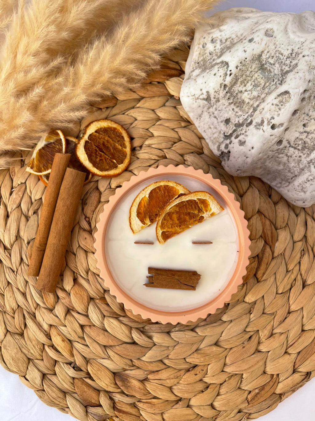 Vela de Canela y Naranja