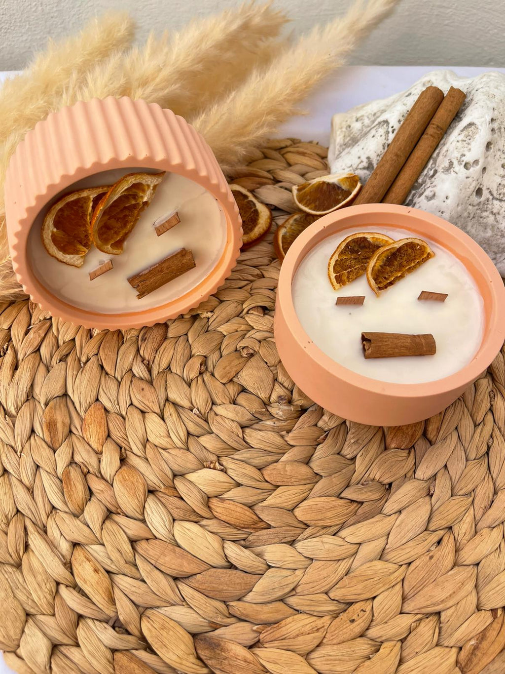 Vela de Canela y Naranja