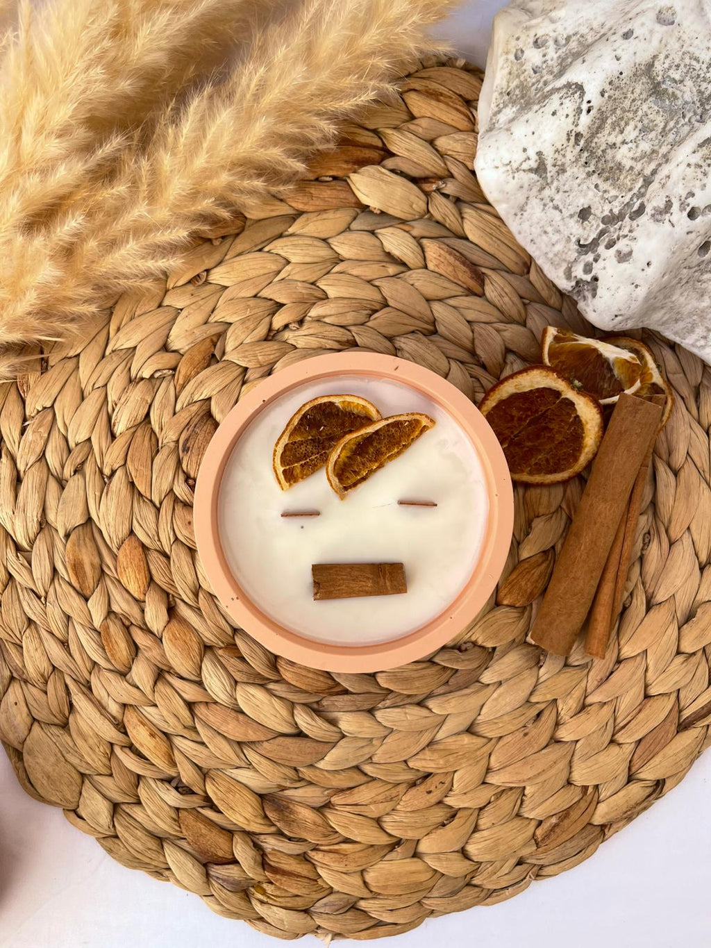 Vela de Canela y Naranja