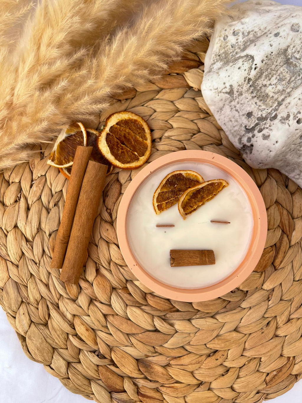 Vela de Canela y Naranja