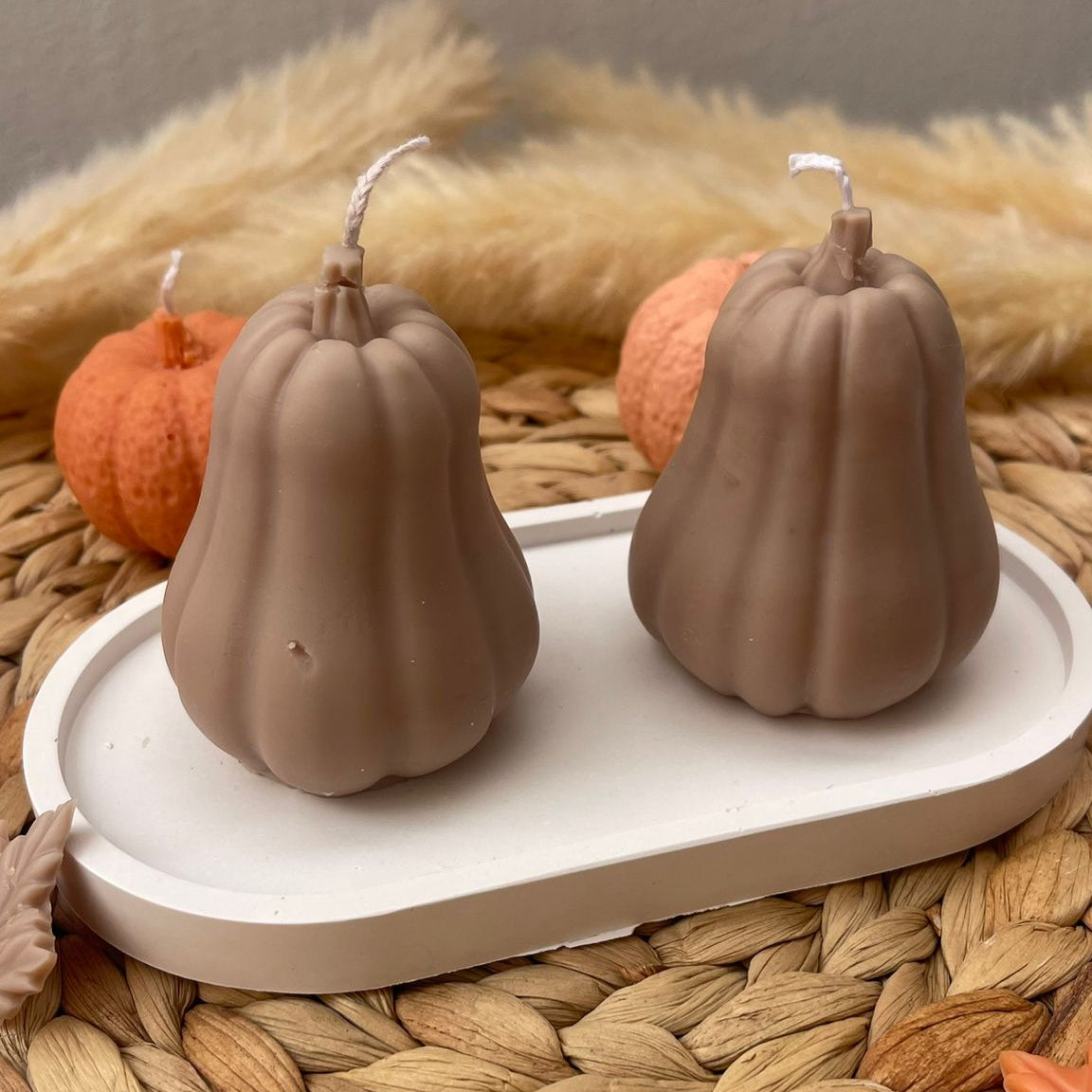 Conjunto de 4 calabazas