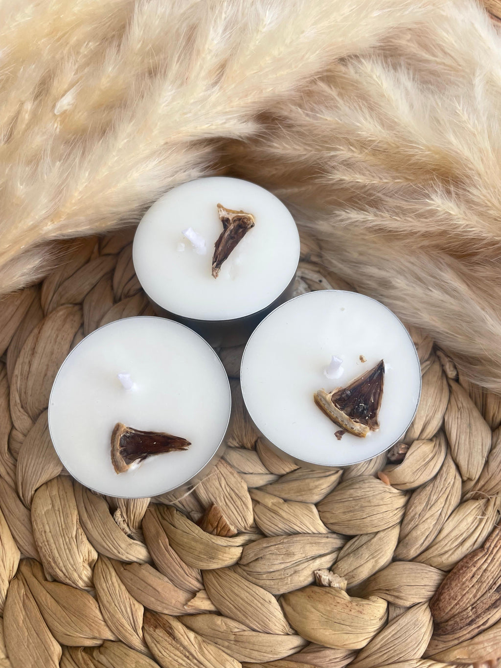 Set de 10 Velas de Té Aromáticas de Soja — Colección de Muestras