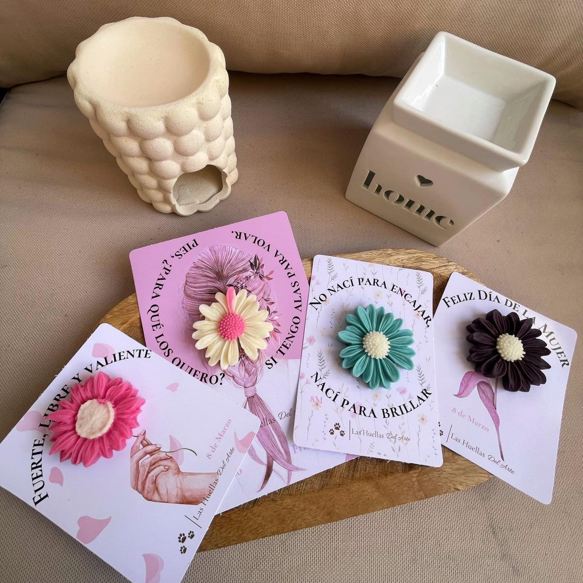 Conjunto Tarjetas Ilustradas + Quemador