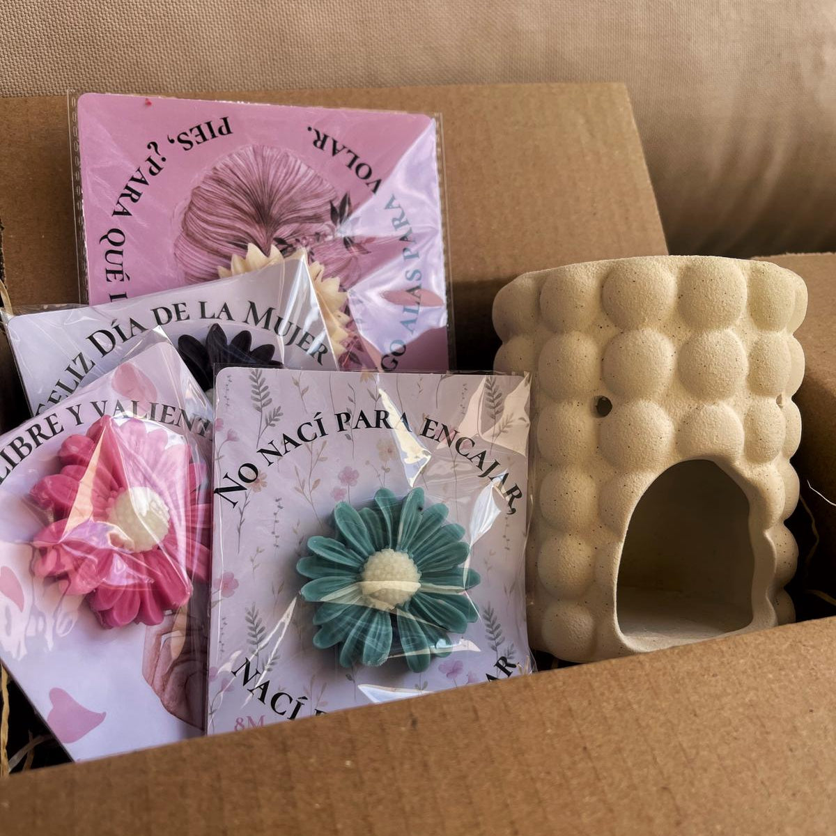 Conjunto Tarjetas Ilustradas + Quemador