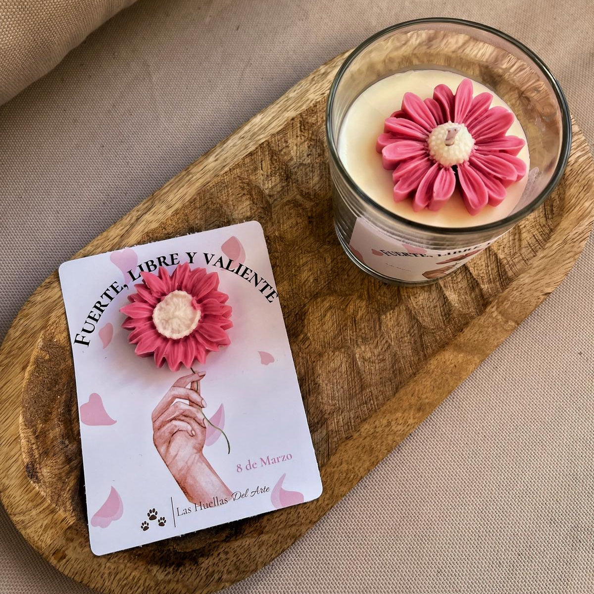 Conjunto Vela + Tarjeta 8M