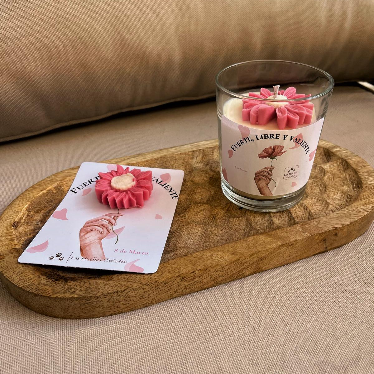 Conjunto Vela + Tarjeta 8M