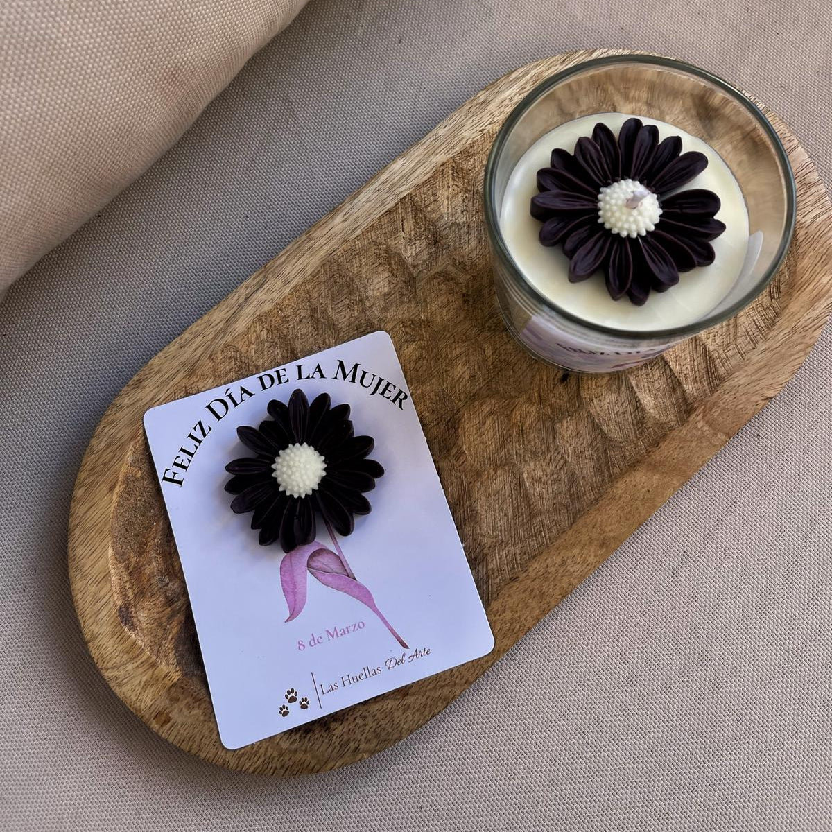 Conjunto Vela + Tarjeta 8M