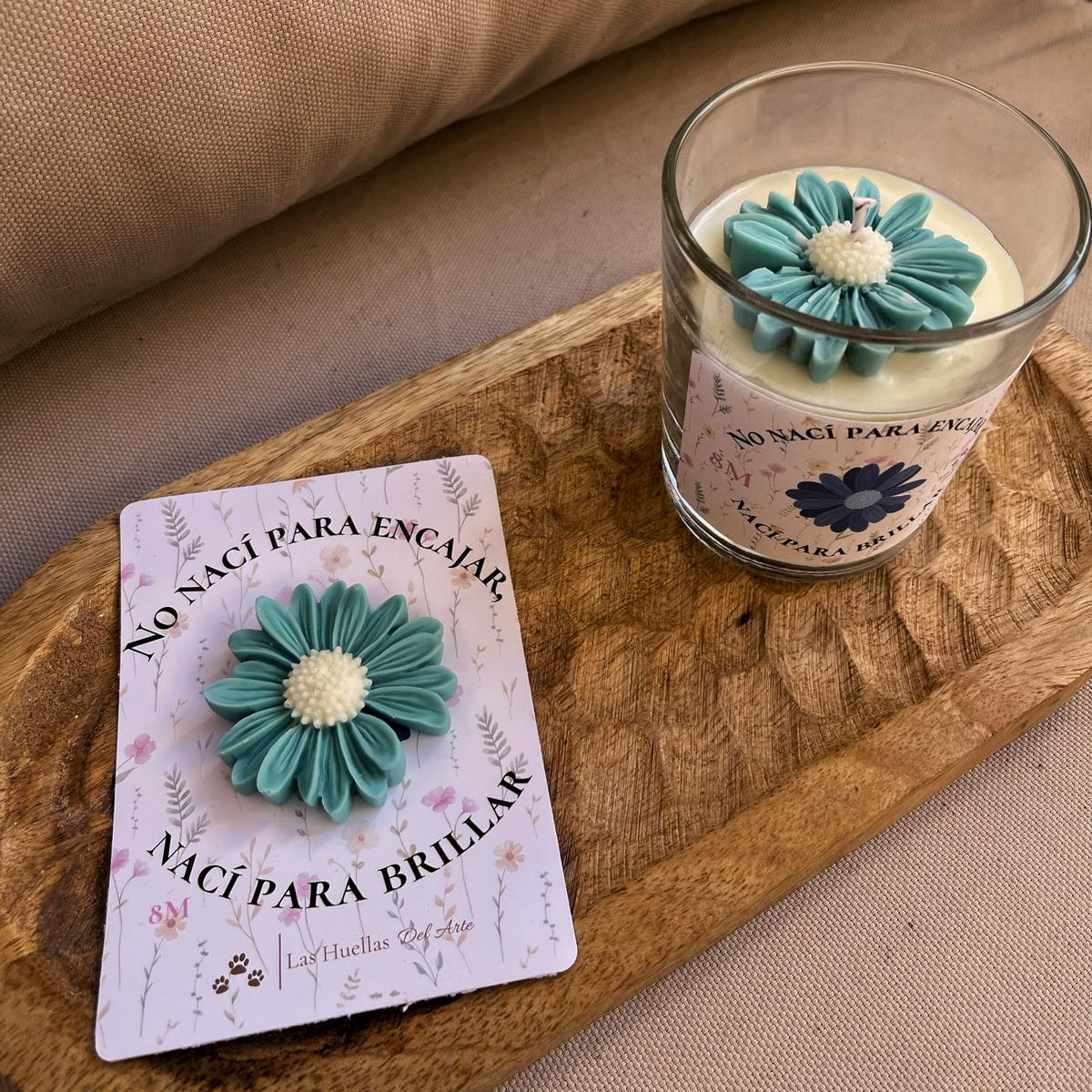 Conjunto Vela + Tarjeta 8M