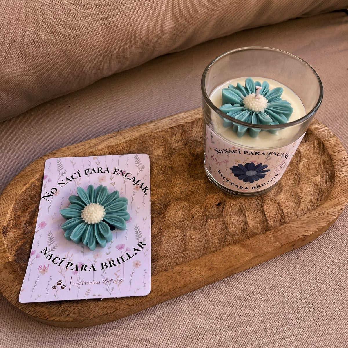 Conjunto Vela + Tarjeta 8M